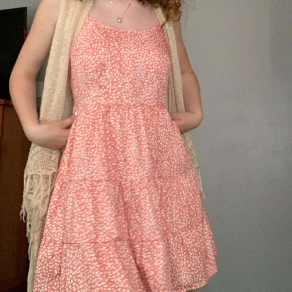 pink sundress, never worn